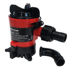 Johnson Pump 750 GPH Bilge Pump 3/4' Hose 12V Dura Port