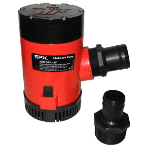 Johnson Pump 4000 GPH Bilge Pump 1-1/2' Discharge Port 12V