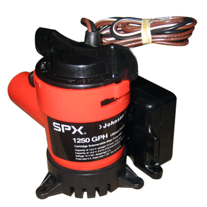 Johnson Pump 1250 GPH Ultima Combo Pump 1-1/8' Hose 12V
