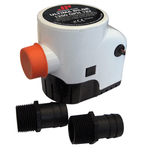 Johnson Pump Ultima Bilge 1250 GPH 1-1/8' & 1-1/4' Hose