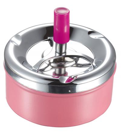 Vogue Pink Spinning Cigarette Ashtray