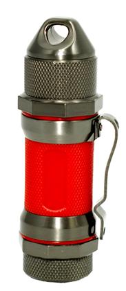 Visol Storm Gunmetal / Red High Altitude Windproof Lighter