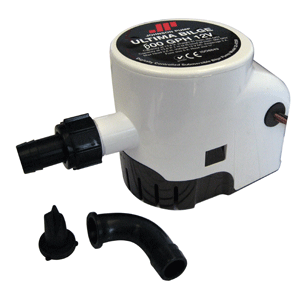 Johnson Pump Ultima Bilge 600 GPH 3/4' Hose Dura Ports