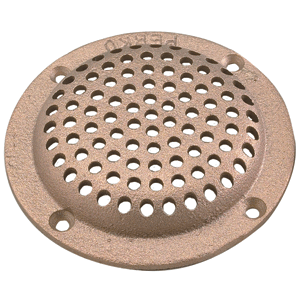 Perko 6' Round Bronze Strainer MADE IN THE USA