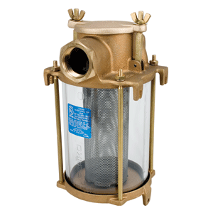 Perko 1-1/2' IPS Intake Strainer Bronze Made in the USA
