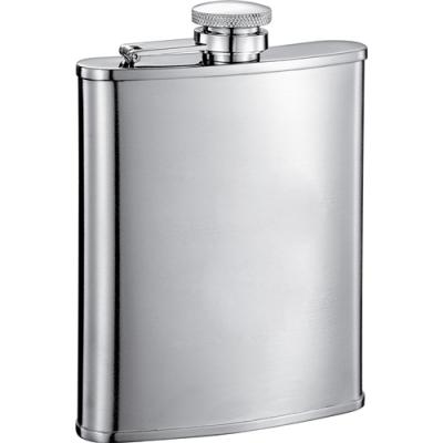 Visol Edge Stainless Steel 6 oz Hip Flask - 6 oz
