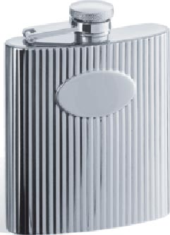Visol The Regal Stainless Steel 6oz Hip Flask