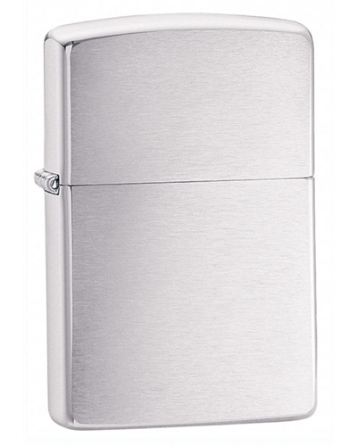 Zippo Brushed Chrome Armor Heavy Wall Lighter