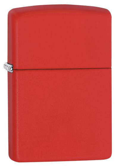 Zippo Red Matte Lighter
