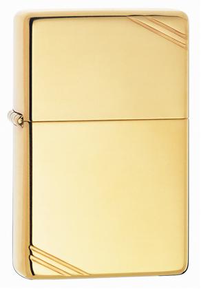 Zippo Vintage High Polish Brass Lighter
