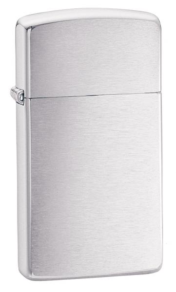 Zippo Slim Brushed Chrome Lighter