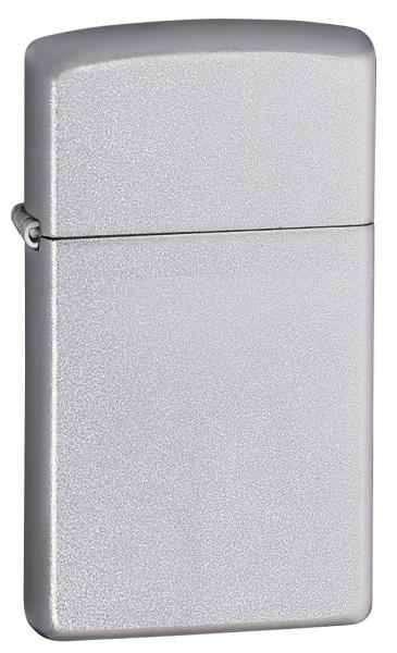 Zippo Slim Satin Chrome Lighter
