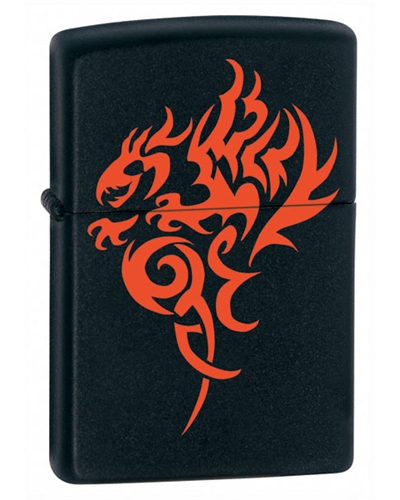 Zippo Dragon Black Matte Lighter