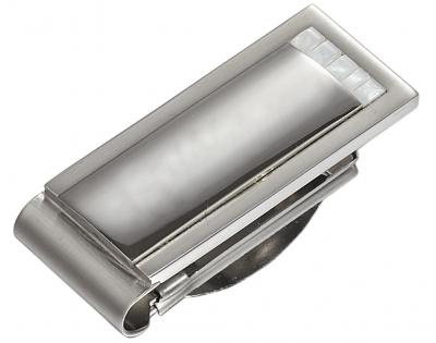 Visol Alvaro Stainless Steel Engravable Money Clip