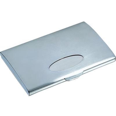 Mercury Brushed  Business Card Case
