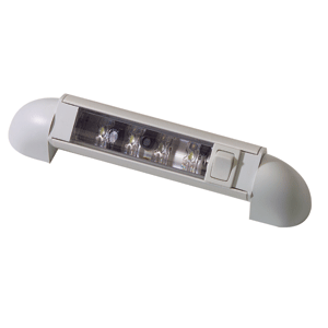 CLOSEOUT - Innovative Lighting Adjustable Bunk Light Wht LED Wht Case