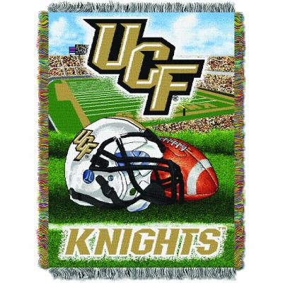 Central Florida OFFICIAL Collegiate 'Home Field Advantage' Woven Tapestry Throw