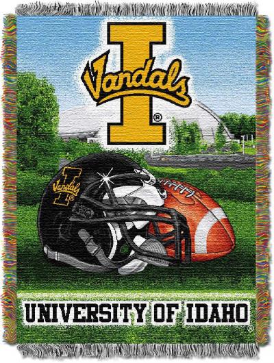 Idaho OFFICIAL Collegiate 'Home Field Advantage' Woven Tapestry Throw