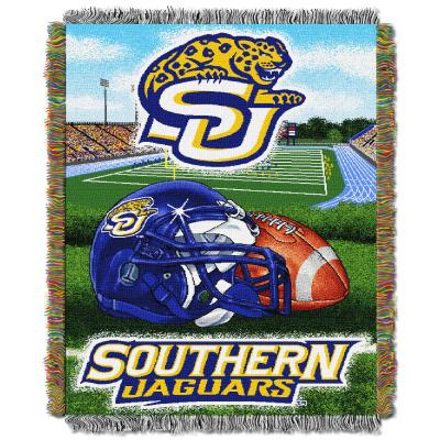 Southern  OFFICIAL Collegiate 'Home Field Advantage' Woven Tapestry Throw