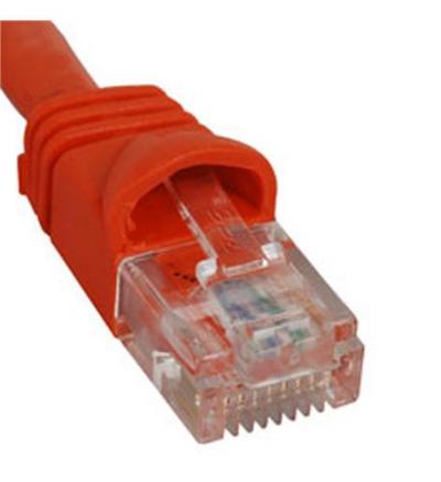 PATCH CORD, CAT 5e, MOLDED BOOT, 3 OR
