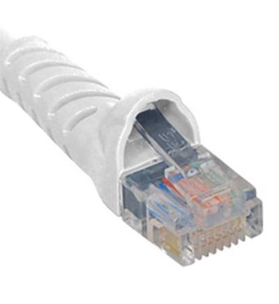 PATCH CORD, CAT 5e, MOLDED BOOT, 14 WH