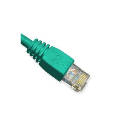 PATCH CORD, CAT 6, MOLDED BOOT, 3  GN