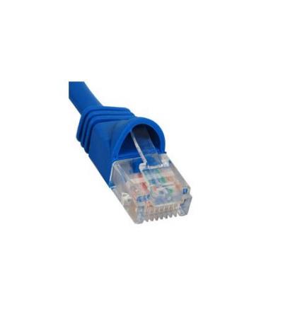 PATCH CORD, CAT 6, MOLDED BOOT, 7 BL