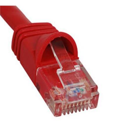 PATCH CORD, CAT 6, MOLDED BOOT, 10  RD
