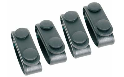 BH MOLDED BLT KEEPERS (4) BLK