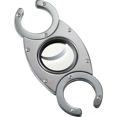 Visol HDS Polish Gun Metal Guillotine Cigar Cutter