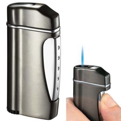 Visol Nolet Gunmetal Wind-Resistant Torch Flame Lighter