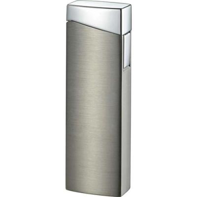 Visol CamiNo Satin Gun Metal Wind-Resistant Jet Flame Lighter