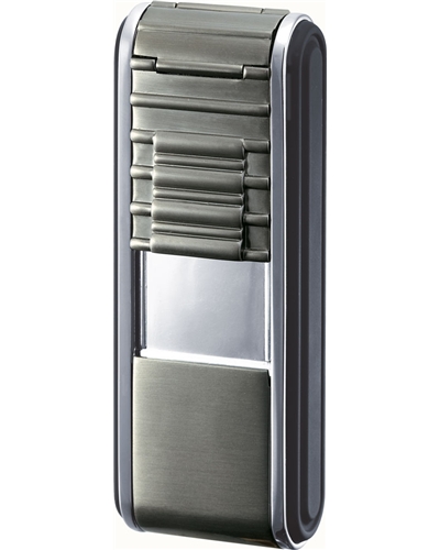 Visol Track Butane Refillable Gunmetal Cigar or Cigarette Lighter