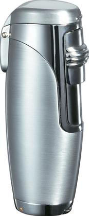 Visol Triad Silver Triple Jet Flame Cigar Lighter