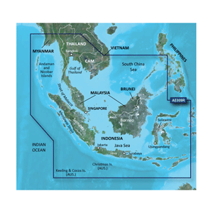 Garmin BlueChart® g2 HD - HXAE009R - Singapore / Malaysia / Indonesia - microSD™ / SD™