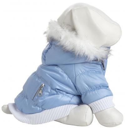 Metallic Fashion Pet Parka Coat