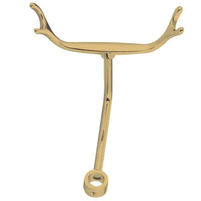 Kingston Brass ABT1050-2 Vintage Shower Pole Holder, Polished Brass - Polished Brass