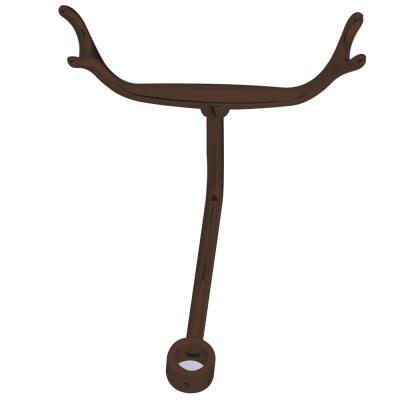 Kingston Brass ABT1050-5 Vintage Shower Pole Holder, Oil Rubbed Bronze - Oil Rubbed Bronze