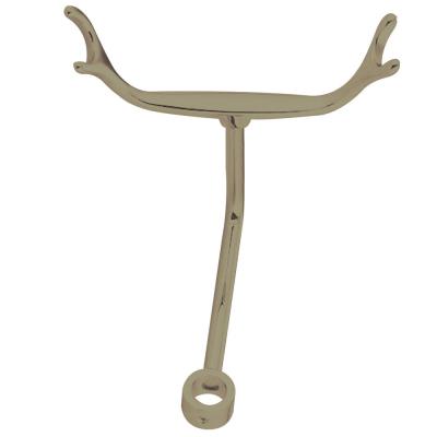 Kingston Brass ABT1050-8 Vintage Shower Pole Holder, Satin Nickel - Satin Nickel