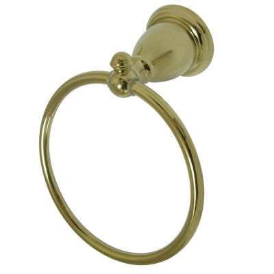 Kingston Brass BA7974PB English Vintage Towel Ring, Polished Brass - Polished Brass
