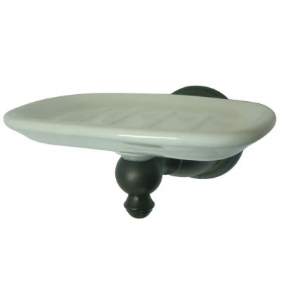 Kingston Brass BA7975ORB English Vintage Wall-Mount Soap Dish, Oil Rubbed Bronze - Oil Rubbed Bronze