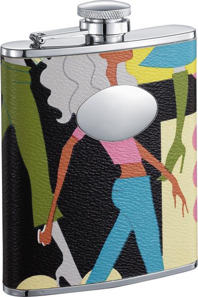 Visol Fashion Contemporary Liquor Flask for Women - 6 oz