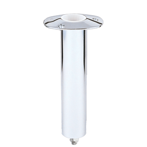 Lees 0 Degree SS Flush Mount Swivel Base Rod Holder - 2' x 9' - Medium