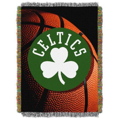 Celtics OFFICIAL National Basketball Association, 'Photo Real' 48'x 60' Woven Tapestry Throw  by The Northwest Company