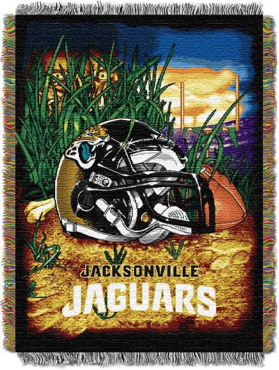 Jaguars OFFICIAL National Football League, 'Home Field Advantage' 48'x 60' Woven Tapestry Throw  by The Northwest Company