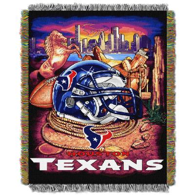 Texans OFFICIAL National Football League, 'Home Field Advantage' 48'x 60' Woven Tapestry Throw  by The Northwest Company