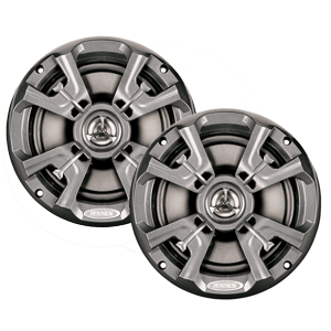 JENSEN MSX60RVR 6.5' High Performance Coaxial Speaker - (Pair) Silver