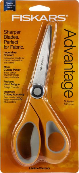 Fiskars Premier Bent Softgrip Scissors 8''-