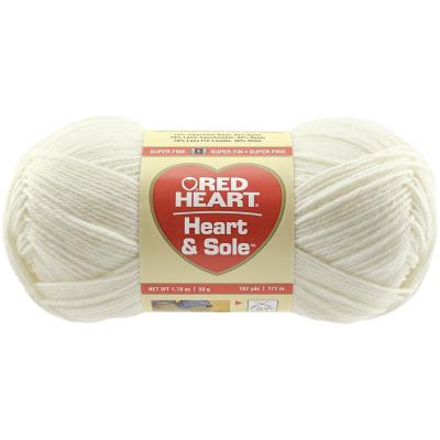 Red Heart Heart & Sole Yarn-Ivory