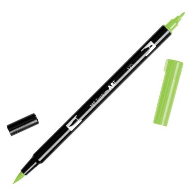 Tombow Dual Brush Marker Open Stock-173 Willow Green
